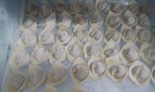馄饨放冰箱怎么储存（馄饨可以放冰箱保鲜吗）