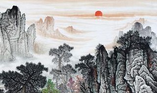 山水画的介绍（山水画的介绍200字）