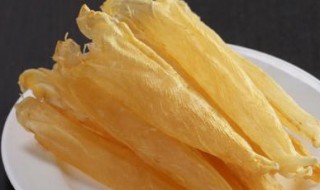 花胶是什么东西（花胶是什么鱼的鱼肚）