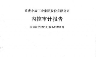 内控审计报告意见类型包括哪些 内控审计意见类型四种