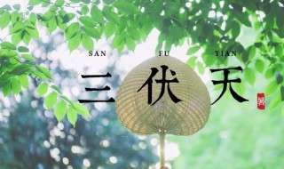 2021年初伏是几月几日（2021年初伏是几月几日?）