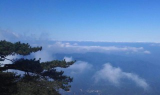 大别山主峰海拔多少米 大别山最高峰海拔多少米