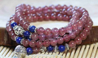 草莓晶手链寓意 草莓晶手链寓意招桃花