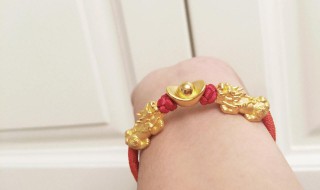 貔貅手链的佩戴方法 貔貅手链的佩戴方法男