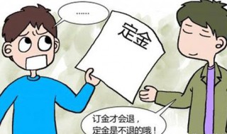 定金和订金的区别是什么（定金和订金的区别是什么意思）