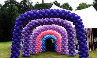 气球拱门制作方法（气球拱门制作方法视频简单）