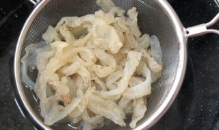 海蜇皮如何清洗（海蜇皮如何清洗才干净）