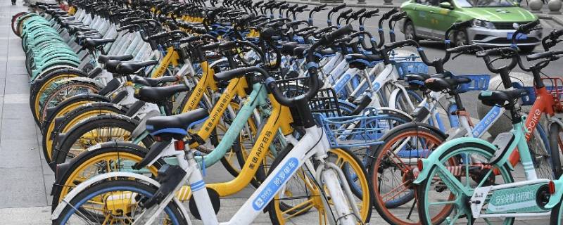 共享单车上有一行提示语是什么 共享单车使用提示语