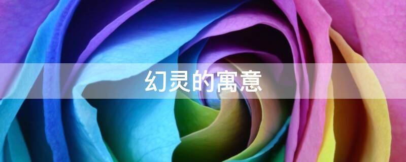 幻灵的寓意 灵寓意是什么意思