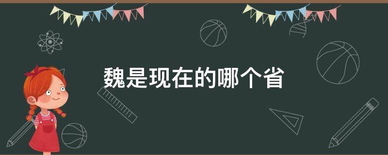 魏是现在的哪个省 魏国是现在的哪个省