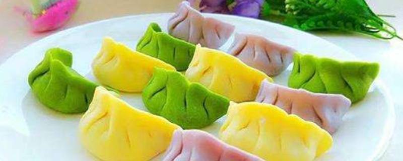 五彩饺子皮用什么蔬菜（五彩饺子皮的颜色是哪种蔬菜）