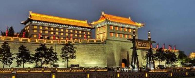 西安北城墙上的四个城门分别叫什么 西安城墙北门是哪个门